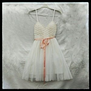 Fantasy dress, white tule skirt, M
